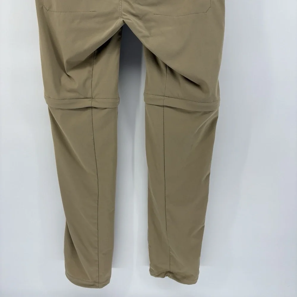 Columbia Omni-Shield Convertible Pants Beige Utility Tech Stretch Women 2 - Picture 9 of 10